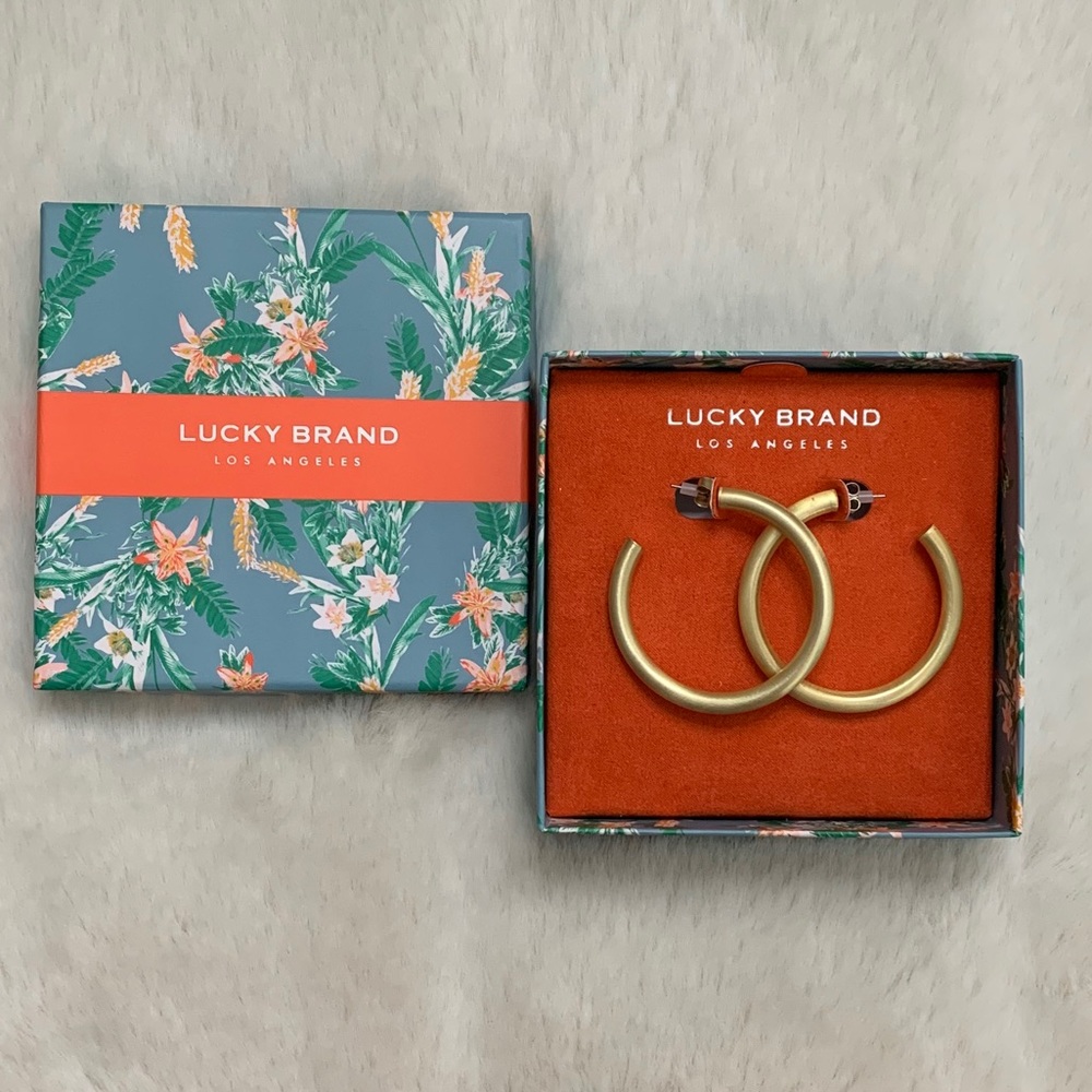 COPY - Lucky Brand hoop earrings